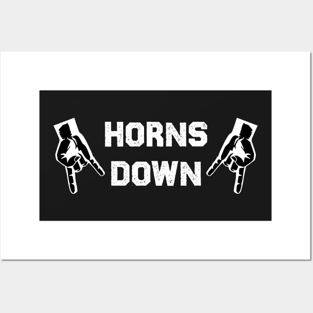 Horns Down Wall Art by DreamPassion